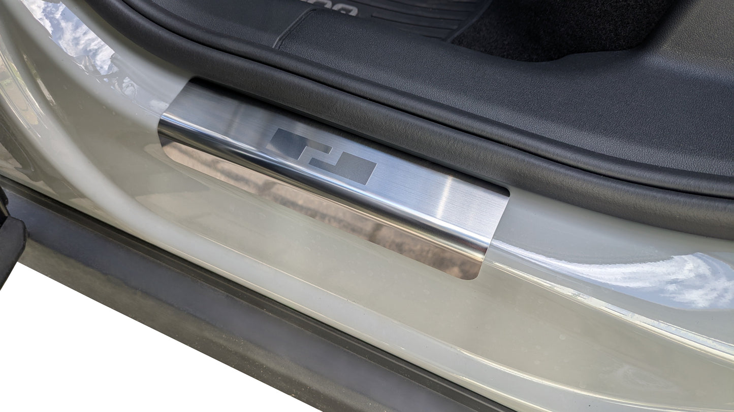Protectie praguri usi inox Skoda Elroq fabricatie 01.2025 - prezent, caroserie suv #1 - Auto Alorria