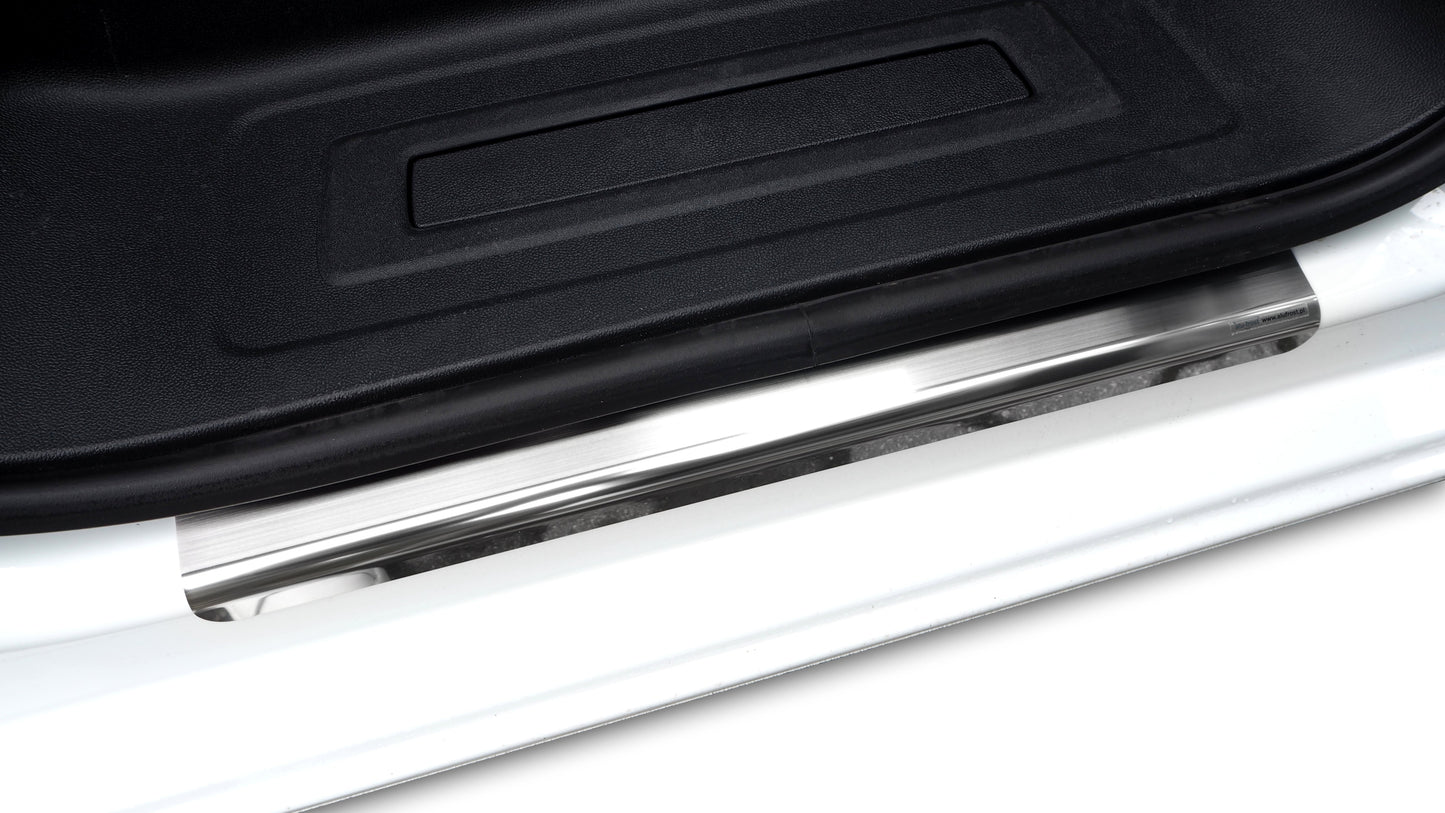 Protectie praguri usi inox Ford Tourneo Custom II fabricatie 2024 - prezent, caroserie van #2 - Auto Alorria