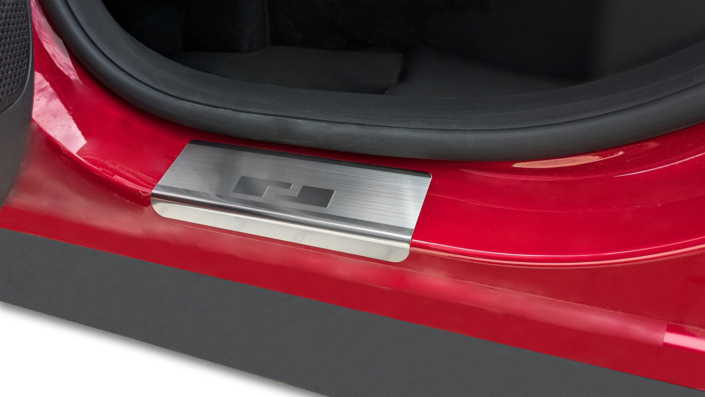 Protectie praguri usi inox MG ZS Hybrid+ fabricatie 09.2024 - prezent, caroserie suv #1 - Auto Alorria