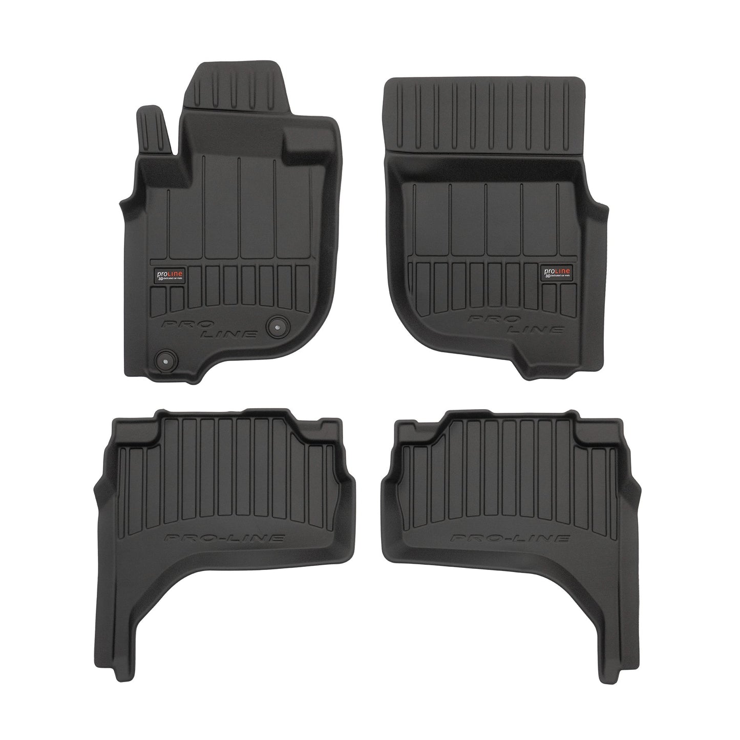 Covorase tip tavita 3D Mitsubishi L200, caroserie Pick-up, fabricatie 2019 - prezent, Facelift - 1