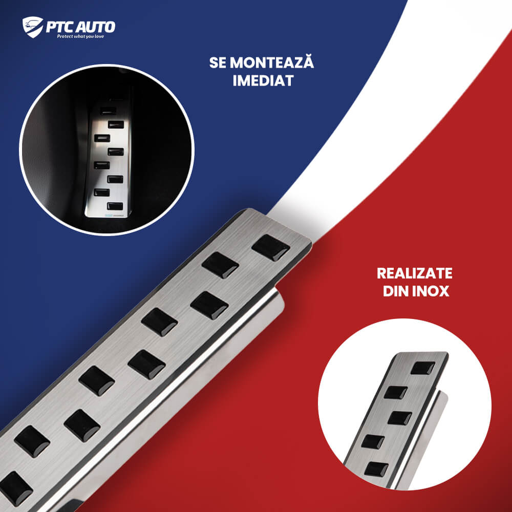 Suport protectie repaus picior inox Mitsubishi ASX , an fabricatie 05.2010 - 2013, caroserie suv