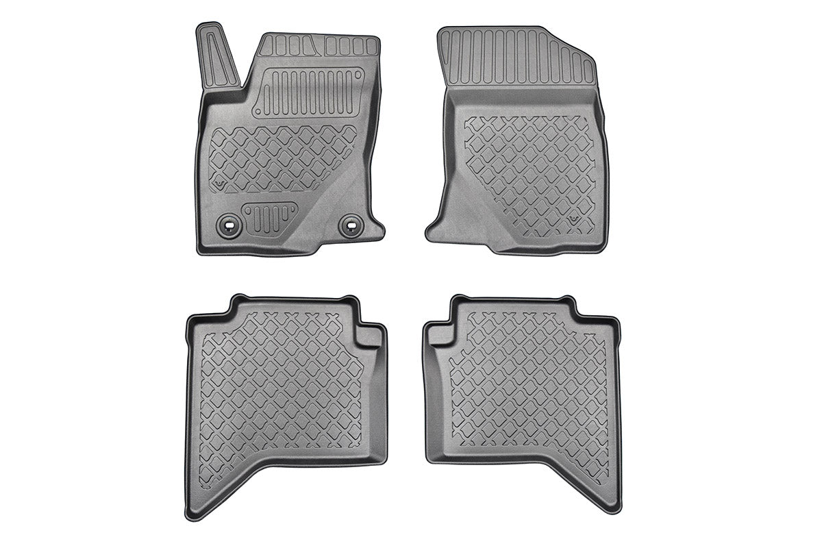 Covorase auto tip tavita Toyota Hilux, an fabricatie 09.2016 - prezent, caroserie pick-up cabina dubla, inclusiv facelift | 603380