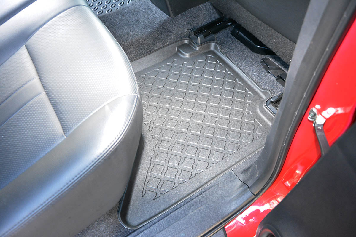 Covorase auto tip tavita Toyota Hilux, an fabricatie 09.2016 - prezent, caroserie pick-up cabina dubla, inclusiv facelift | 603380