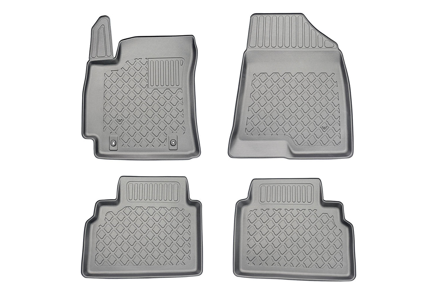 Covorase auto tip tavita Hyundai Kona II, an fabricatie 04.2023 - prezent, caroserie suv nu corespunde pentru electric | 604223