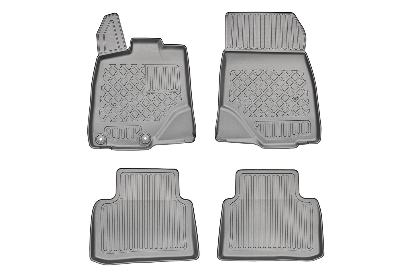 Covorase auto tip tavita Opel Grandland II Hybrid (MHEV) fabricatie 10.2024 - prezent, caroserie suv, nu corespunde pentru electric, al 3-lea rand exclus #1 - Auto Alorria