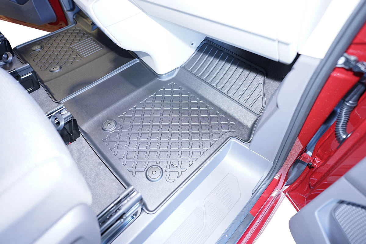 Covorase auto tip tavita Volkswagen T7 Multivan eHybrid PHEV, an fabricatie 10.2021 - prezent, caroserie van ampatament lung, covorase fata | 653893