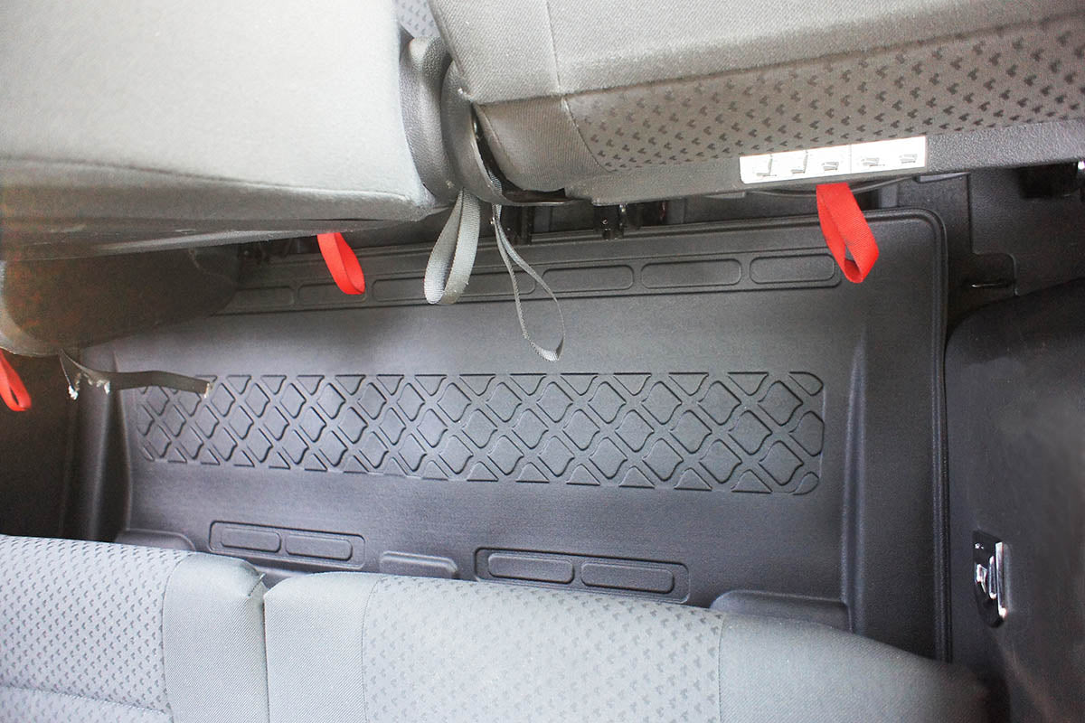 Covorase auto tip tavita Volkswagen Touran I, an fabricatie 03.2003 - 08.2015, caroserie van 7 locuri, rand 3 | 692551