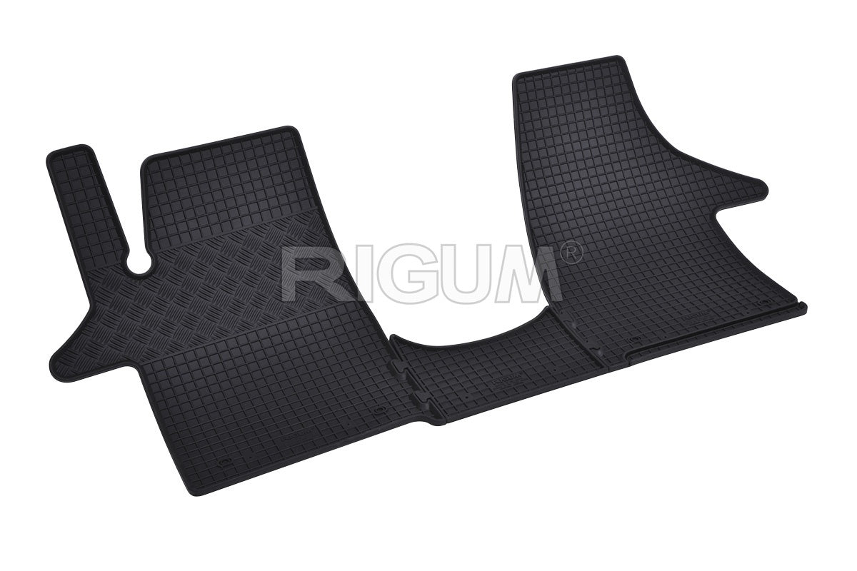 Covorase auto Volkswagen T5 Transporter fabricatie 2003 - 05.2015, caroserie van, 3 locuri #1