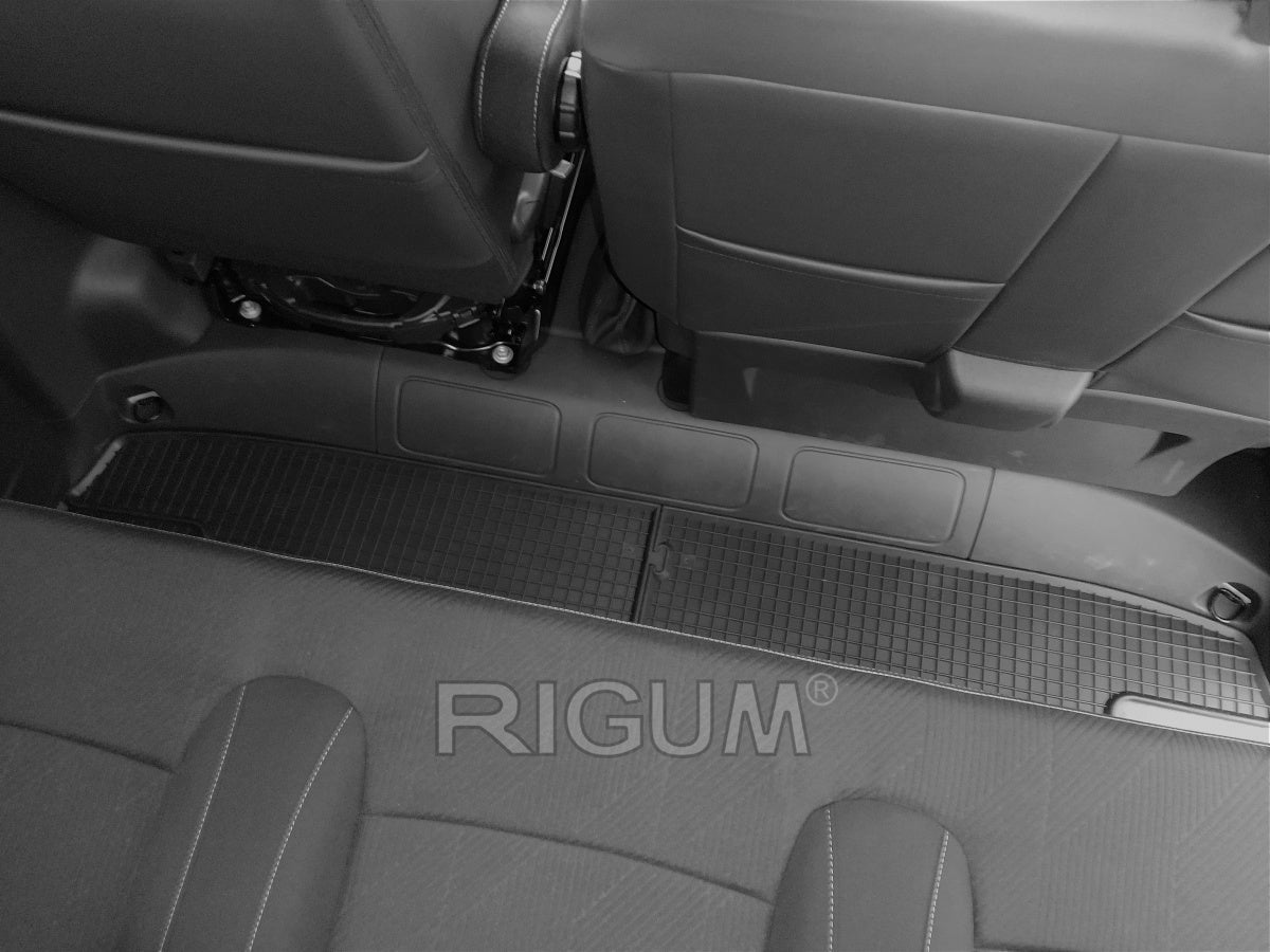 Covorase auto Renault Trafic III, an fabricatie 09.2014 - prezent, caroserie van dupa facelift din 2020, rand 2, scaun pasager fara incalzire | 905816