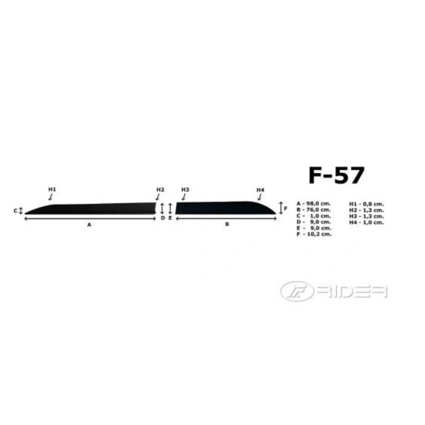 Bandouri laterale Skoda Kodiaq, an fabricatie 03.2017 - prezent, caroserie suv | F-57