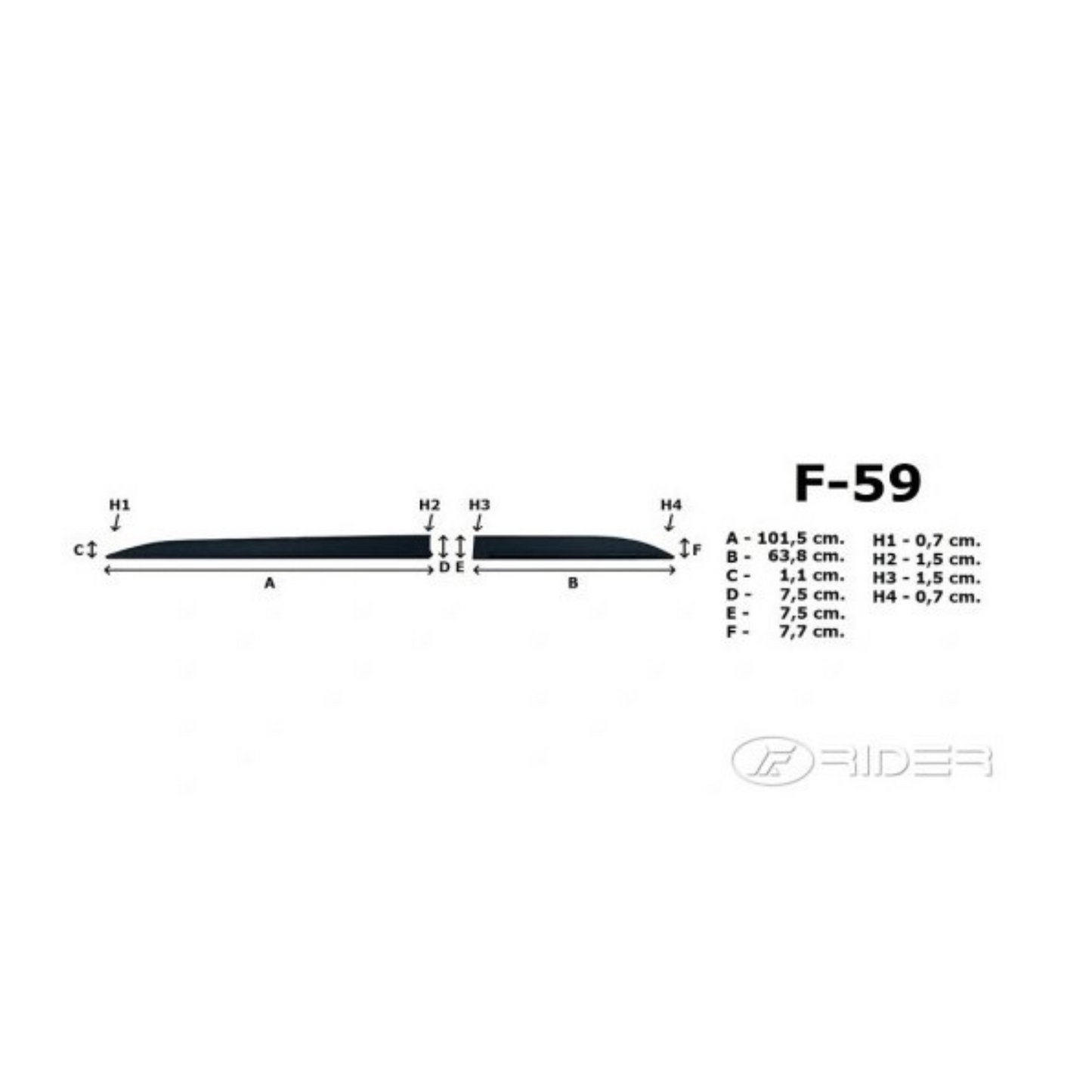Bandouri laterale Seat Ateca, an fabricatie 09.2016 - prezent, caroserie suv | F-59