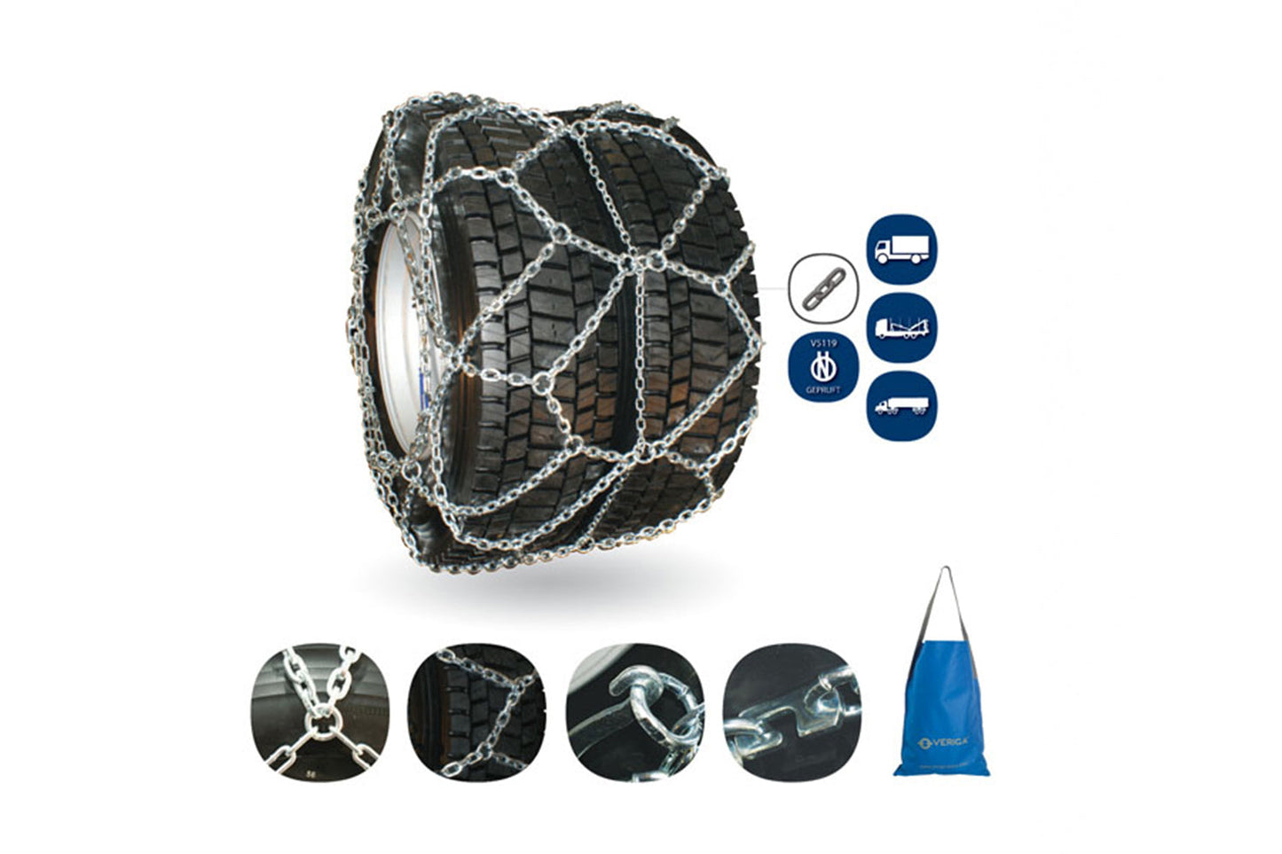 Lanturi antiderapante Veriga MASTER TRUCK MD 35 (5.5mm)