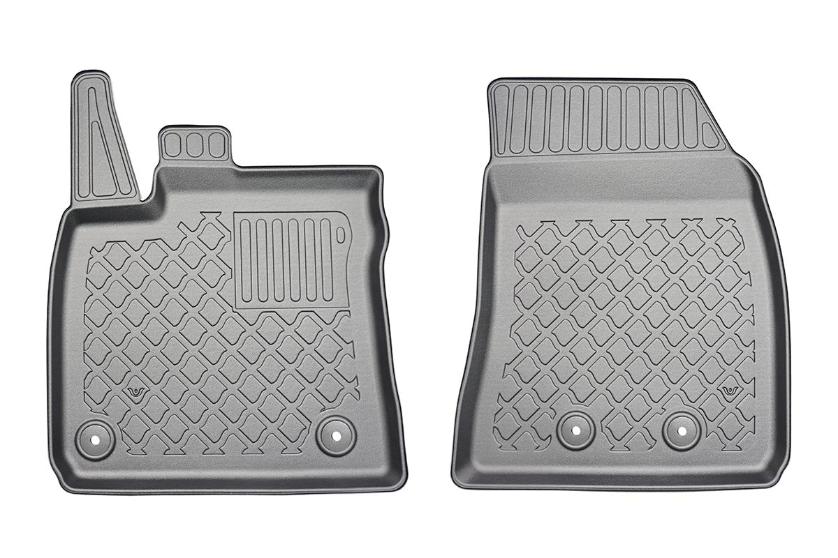 Covorase auto tip tavita Ford Transit Courier II, an fabricatie 06.2014 - prezent, caroserie van 2 locuri, set complet fata | 654056