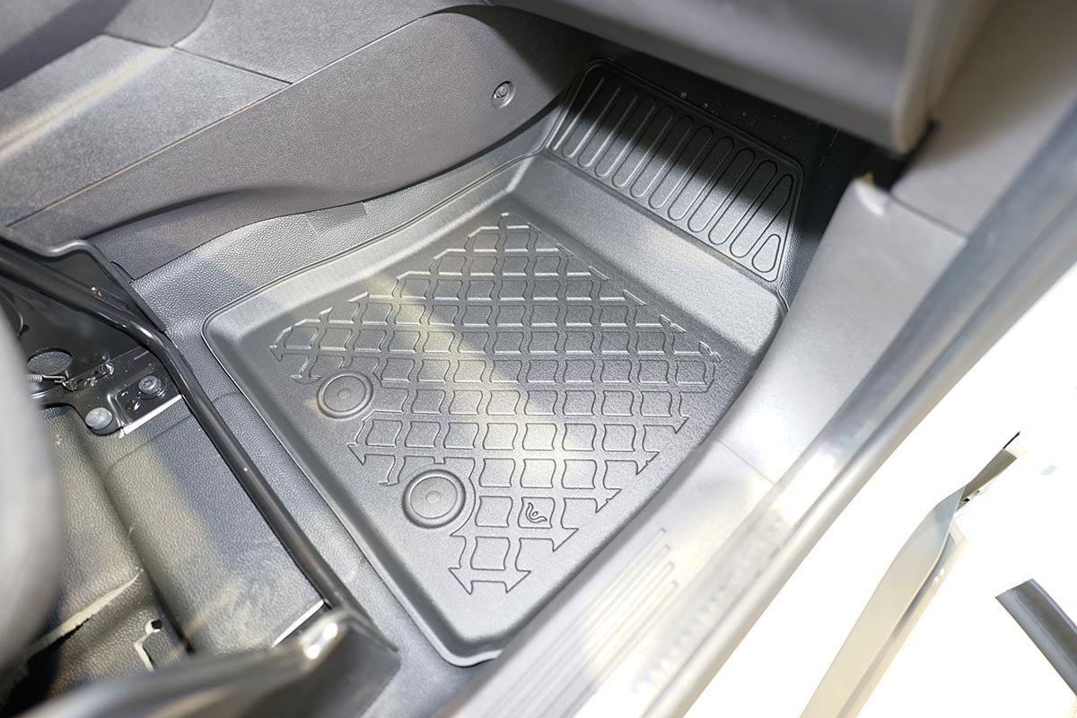 Covorase auto tip tavita Ford Transit Courier II, an fabricatie 06.2014 - prezent, caroserie van 2 locuri, set complet fata | 654056