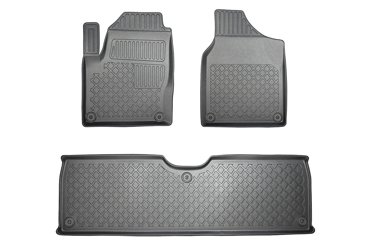 Covorase auto tip tavita Seat Alhambra I, an fabricatie 1995 - 08.2010, caroserie van 5-7 locuri, fara rand 3 | 602169
