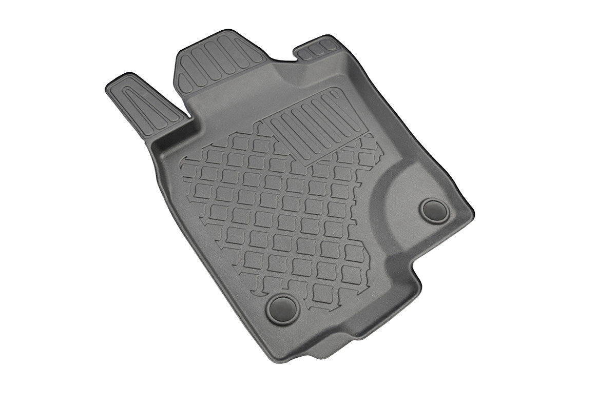 Covorase auto tip tavita Mercedes X-Class Clasa X, an fabricatie 01.2016 - prezent, caroserie pick-up fara stingatorul fixat la pasagerul din dreapta | 603361