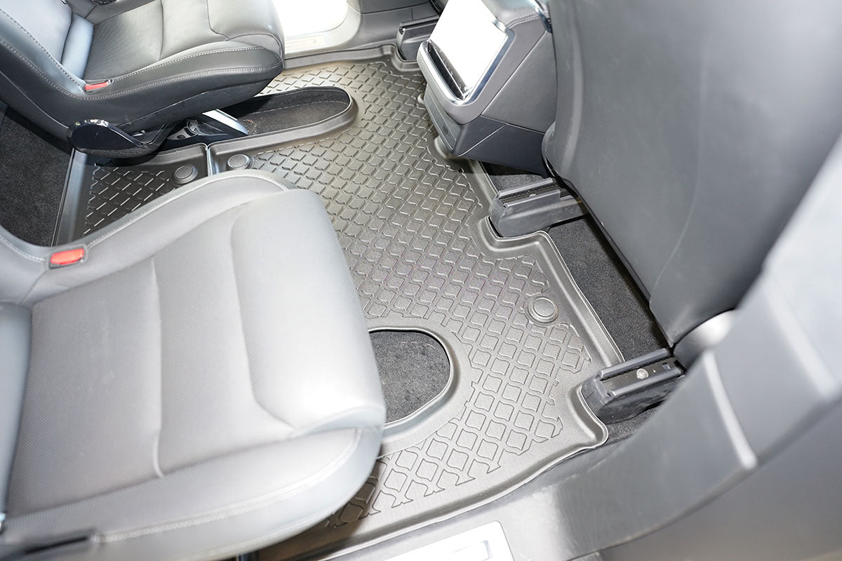 Covorase auto tip tavita Tesla Model X Facelift, an fabricatie 01.2021 - prezent, caroserie suv 6 locuri, rand 2 | 683874