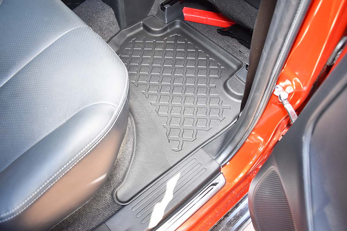 Covorase auto tip tavita Mitsubishi L200, an fabricatie 06.2015 - 11.2022, caroserie pick-up cabina dubla | 603495