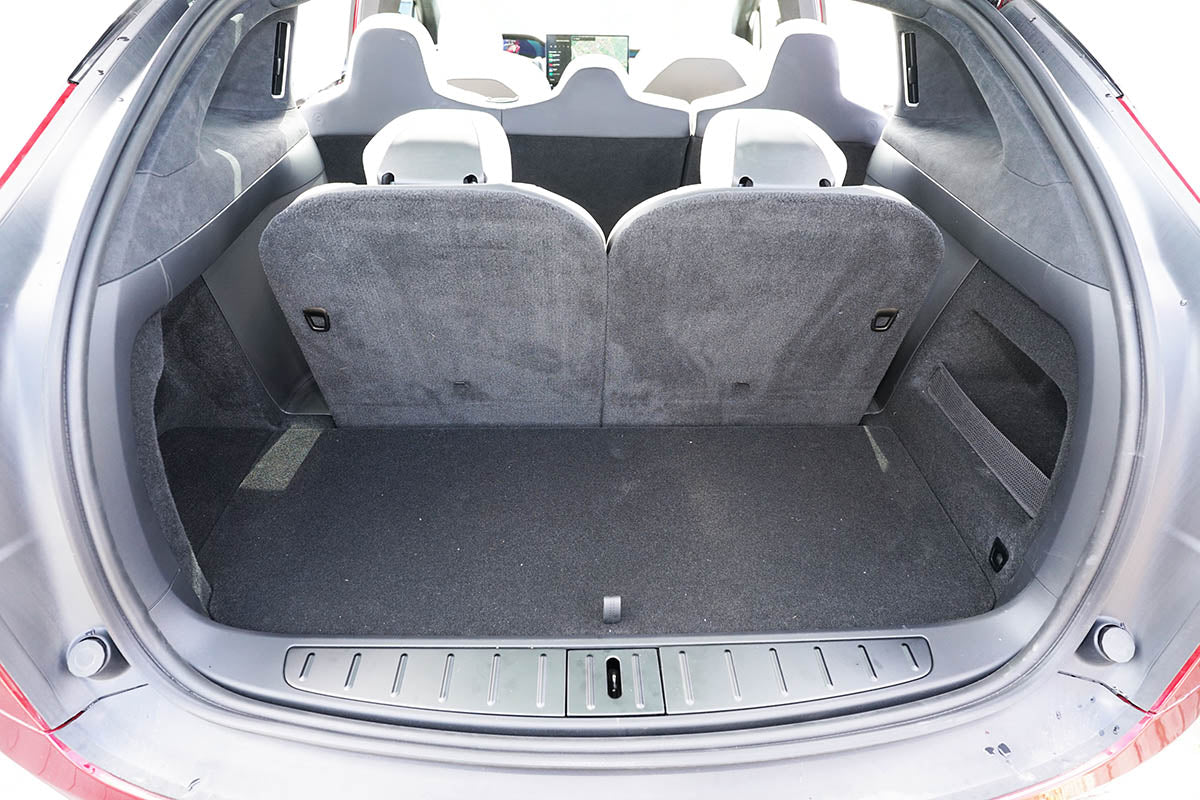 Tavite portbagaj Tesla Model X Facelift, caroserie suv, an fabricatie 01.2021 - prezent, 6-7 locuri, in spatele randului 3 de scaune | 193875GRD