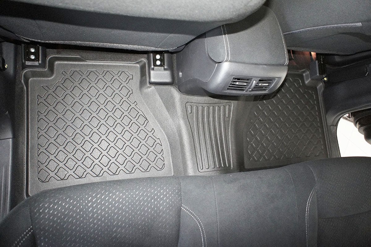 Covorase auto tip tavita Mercedes X-Class Clasa X, an fabricatie 01.2016 - prezent, caroserie pick-up fara stingatorul fixat la pasagerul din dreapta | 603361