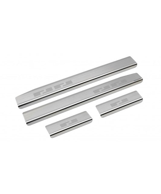 Protectie praguri usi inox Hyundai Kona II electric fabricatie 04.2023 - prezent, caroserie suv #1 - Auto Alorria