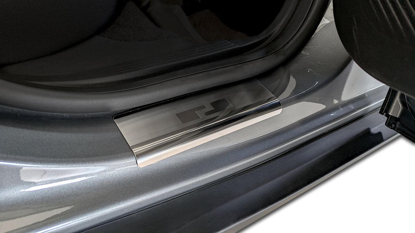 Protectie praguri usi inox Citroen C3 IV fabricatie 04.2024 -prezent, caroserie hatchback #1 - Auto Alorria