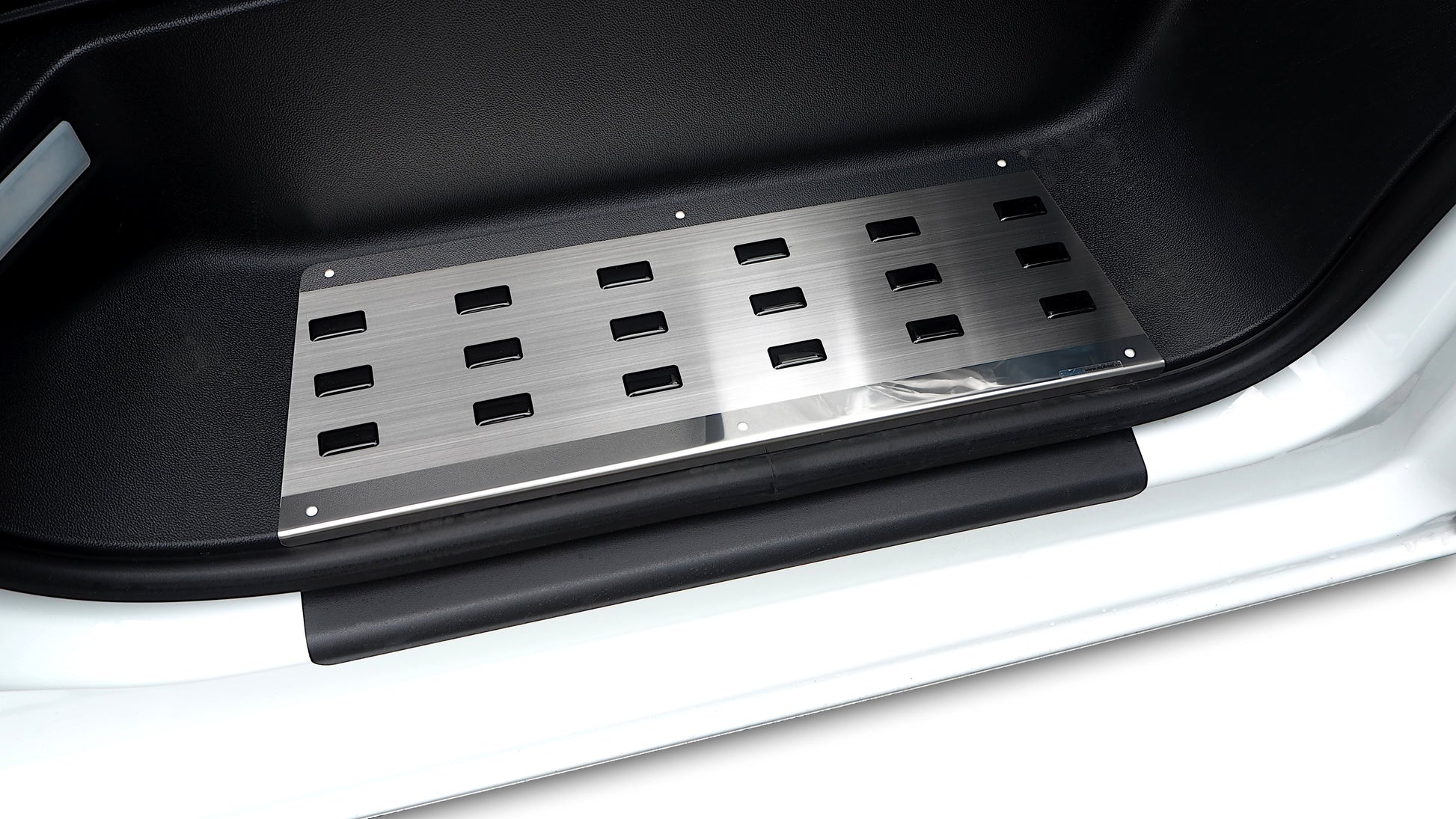 Protectie praguri usi inox Volkswagen T7 Transporter fabricatie 2025 - prezent, caroserie van #1 - Auto Alorria