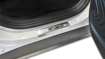 Protectie praguri usi inox BYD Dolphin Facelift fabricatie 2024 - prezent, caroserie hatchback #1 - Auto Alorria