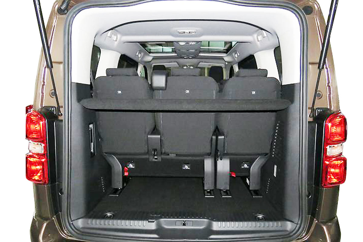 Tavita de portbagaj Peugeot Expert III Traveller, caroserie Van, fabricatie 01.2016 - prezent, ampatament mediu L2, in spatele randului 3 #1