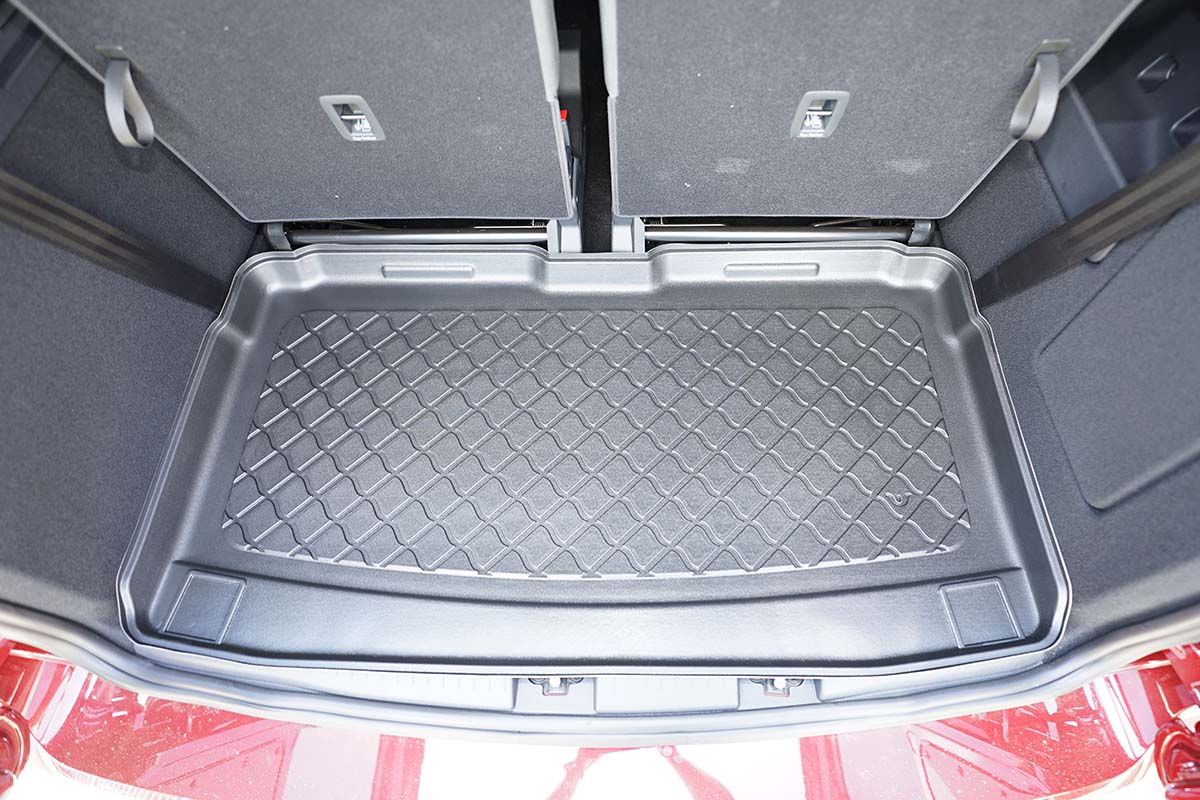 Tavita portbagaj Volkswagen Caddy fabricatie 11.2020 - prezent, caroserie van, Caddy, Trendline, Comfortline, Highline, 7 locuri, in spatele randului 3 #2