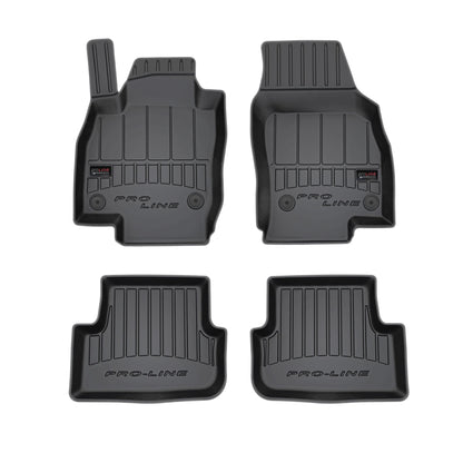 Covorase tip tavita 3D Volkswagen Polo VI, caroserie Hatchback, fabricatie 10.2017 - prezent - 1
