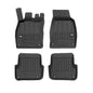 Covorase auto tip tavita Audi A6 C6 fabricatie 03.2006 - 2011, caroserie sedan, dupa facelift, distanța dintre prinderile din spate: 34.5 cm #1 - Auto Alorria
