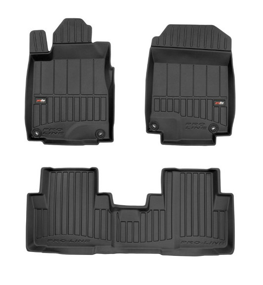 Covorase auto tip tavita Honda CR-V IV, an fabricatie 10.2012 - 09.2018, caroserie suv fara subwoofer sub scaunul pasagerului | 3D425477