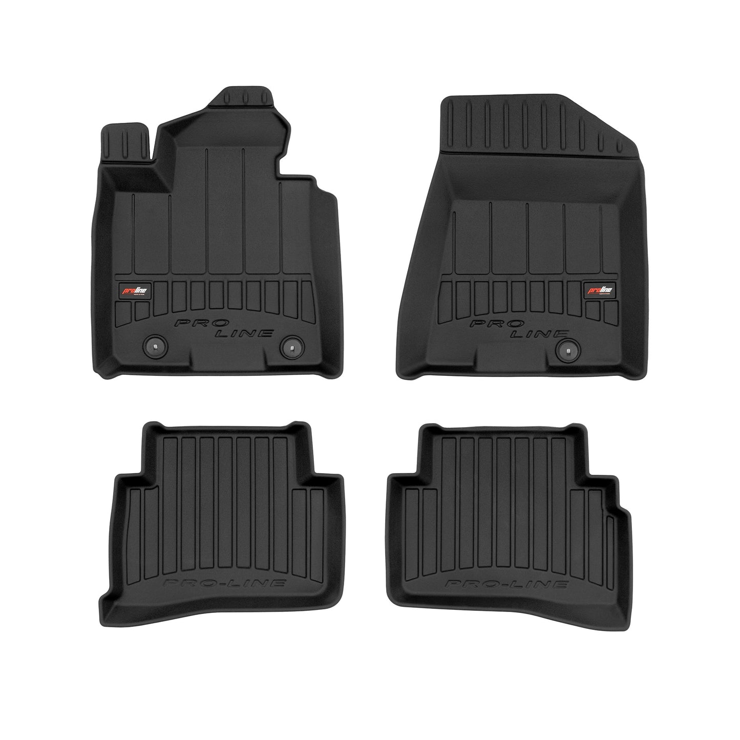 Covorase auto tip tavita Hyundai Tucson III, an fabricatie 07.2015 - 09.2020, caroserie suv cu pretensioner centura de siguranta in spatele scaunului soferului | 3D425804
