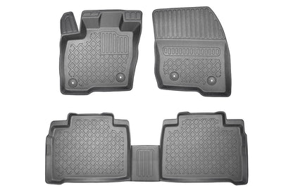 Covorase auto tip tavita Ford Galaxy III, an fabricatie 09.2015 - prezent, caroserie van 5-7 locuri, fara rand 3, inclusiv facelift | 603133
