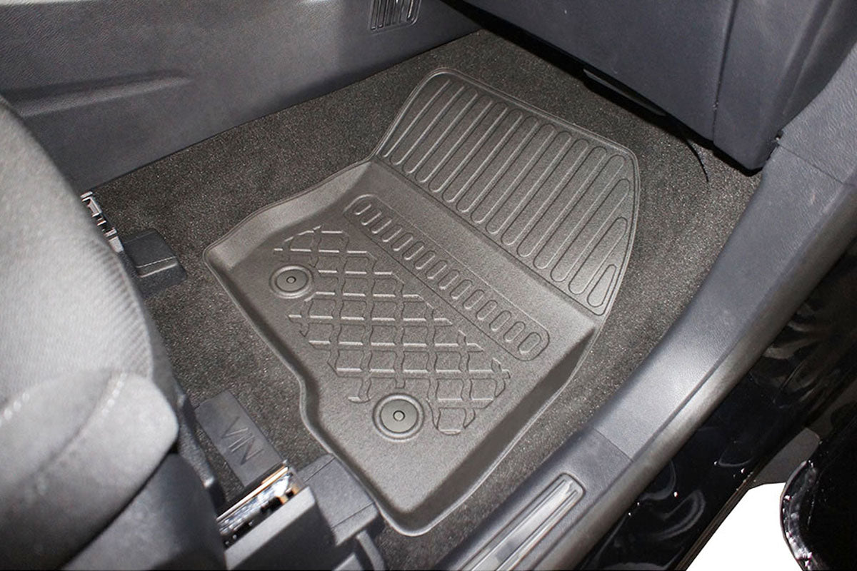 Covorase auto tip tavita Ford Galaxy III, an fabricatie 09.2015 - prezent, caroserie van 5-7 locuri, fara rand 3, inclusiv facelift | 603133