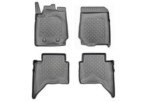 Covorase auto tip tavita Ford Ranger, an fabricatie 12.2015 - 10.2022, caroserie pick-up cabina dubla, inclusiv facelift | 603143