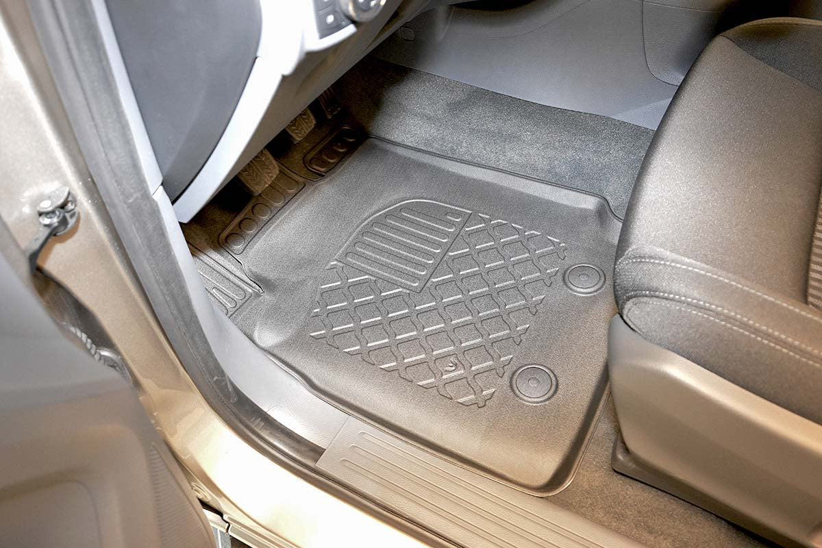 Covorase auto tip tavita Ford Ranger, an fabricatie 12.2015 - 10.2022, caroserie pick-up cabina dubla, inclusiv facelift | 603143
