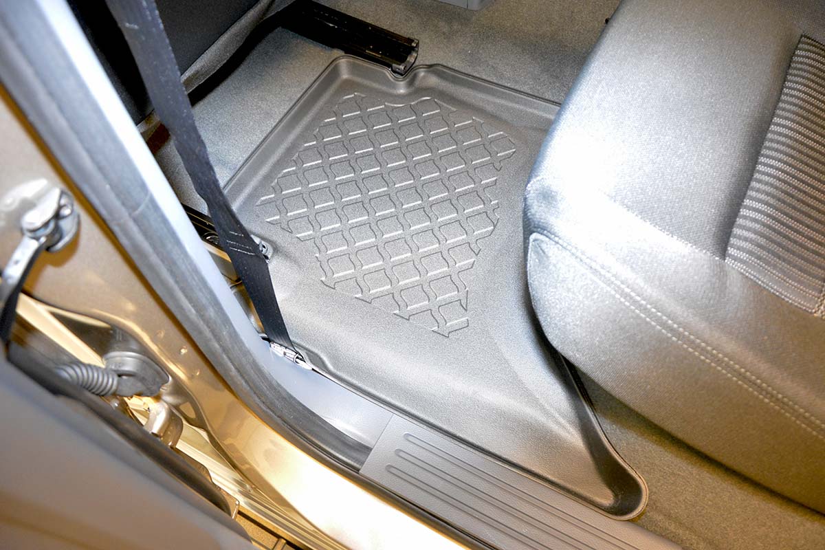 Covorase auto tip tavita Ford Ranger, an fabricatie 12.2015 - 10.2022, caroserie pick-up cabina dubla, inclusiv facelift | 603143