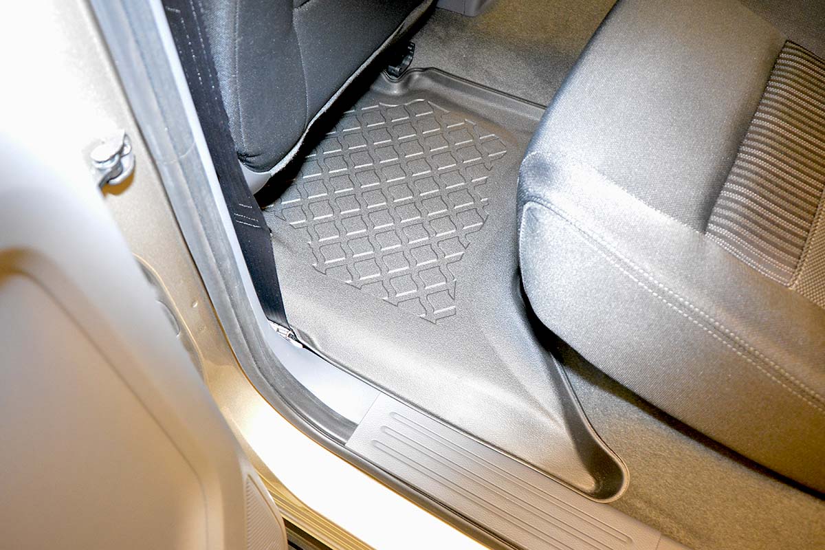 Covorase auto tip tavita Ford Ranger, an fabricatie 12.2015 - 10.2022, caroserie pick-up cabina dubla, inclusiv facelift | 603143