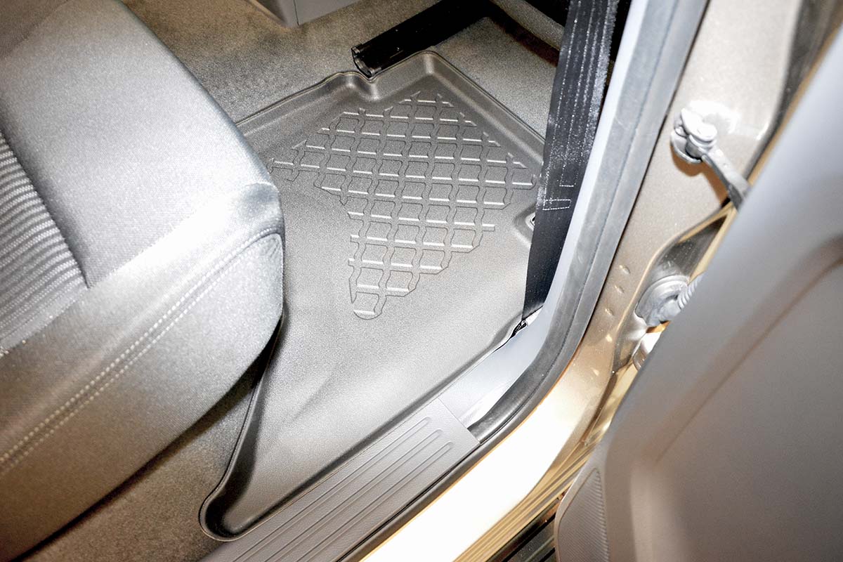 Covorase auto tip tavita Ford Ranger, an fabricatie 12.2015 - 10.2022, caroserie pick-up cabina dubla, inclusiv facelift | 603143