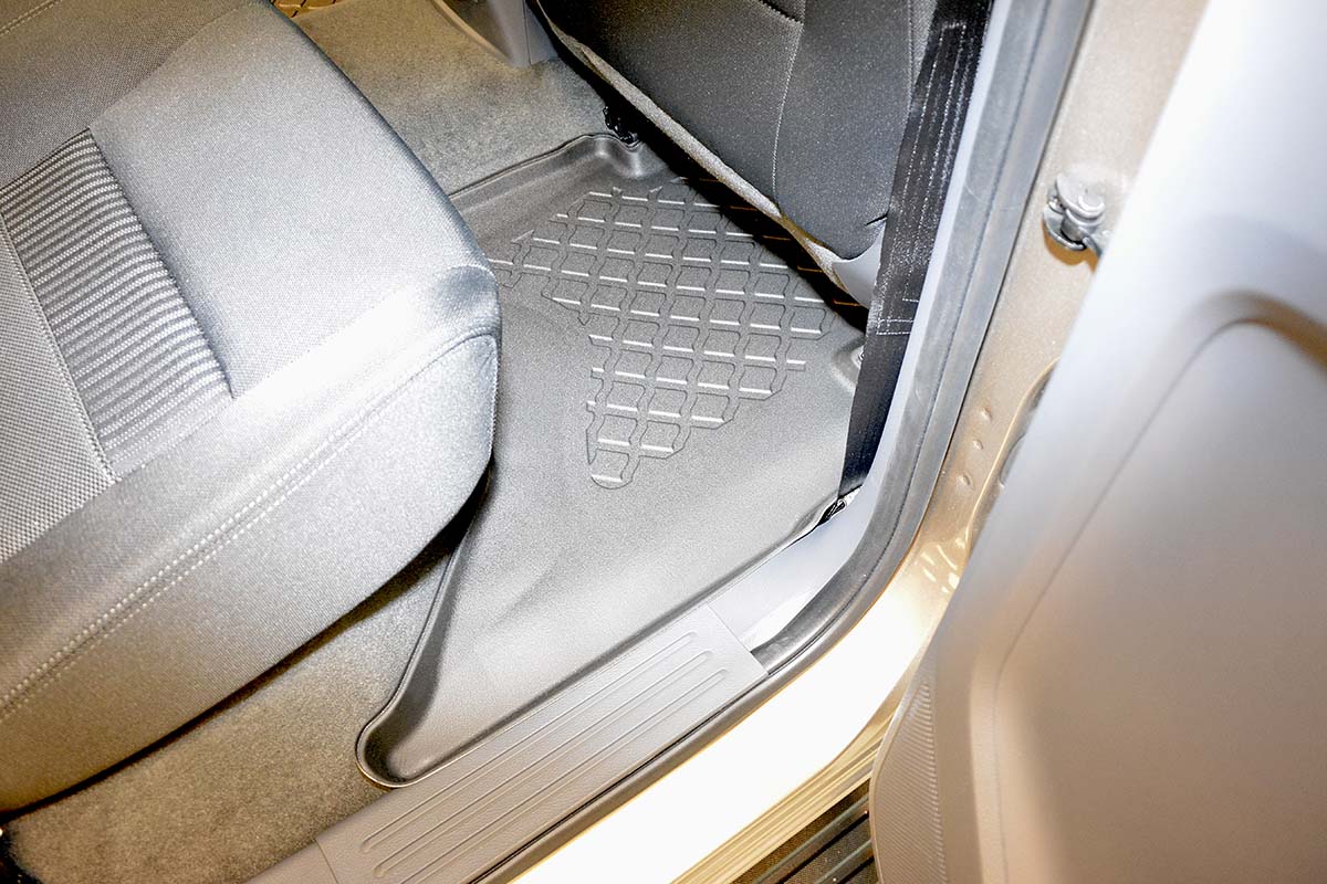 Covorase auto tip tavita Ford Ranger, an fabricatie 12.2015 - 10.2022, caroserie pick-up cabina dubla, inclusiv facelift | 603143