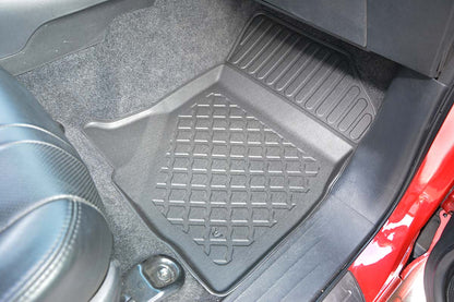 Covorase auto tip tavita Toyota Hilux, an fabricatie 09.2016 - prezent, caroserie pick-up cabina dubla, inclusiv facelift | 603380
