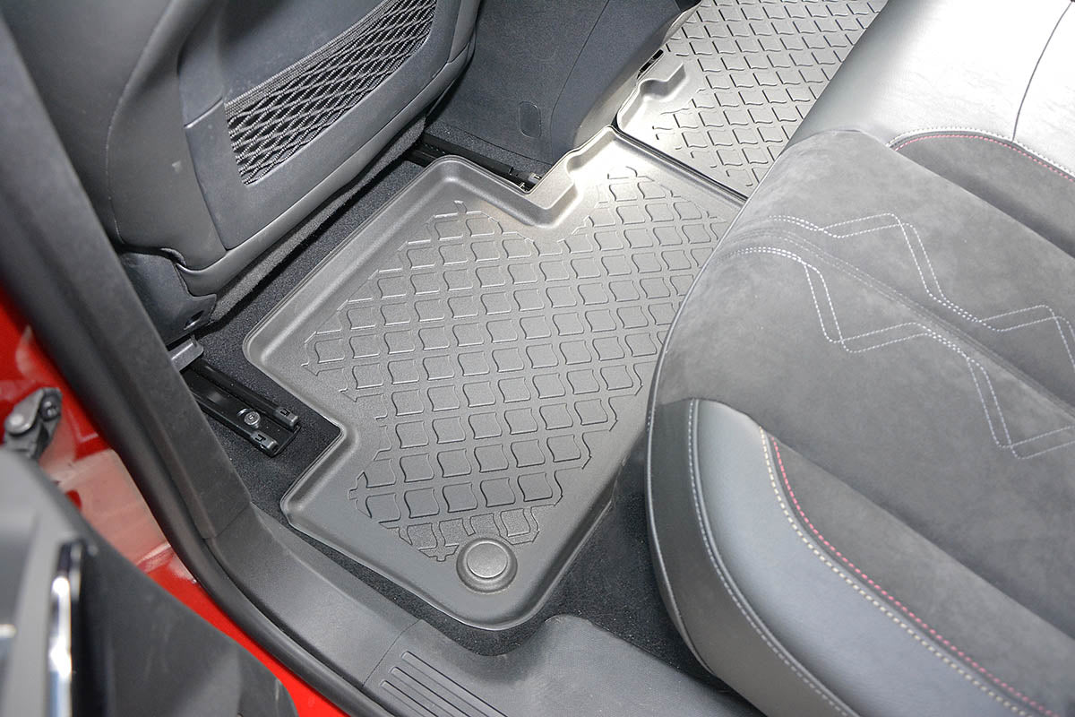Covorase auto tip tavita DS 7 DS E-Tense PHEV, an fabricatie 07.2019 - prezent, caroserie suv facelift, nu corespunde pentru versiunea cu tunel median pe randul 2 | 603910