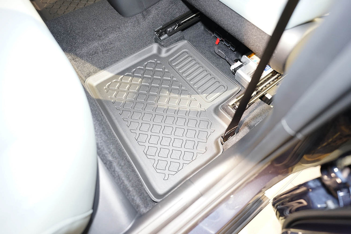Covorase auto tip tavita Hyundai Kona II Hybrid, an fabricatie 04.2023 - prezent, caroserie suv nu corespunde pentru electric | 604223
