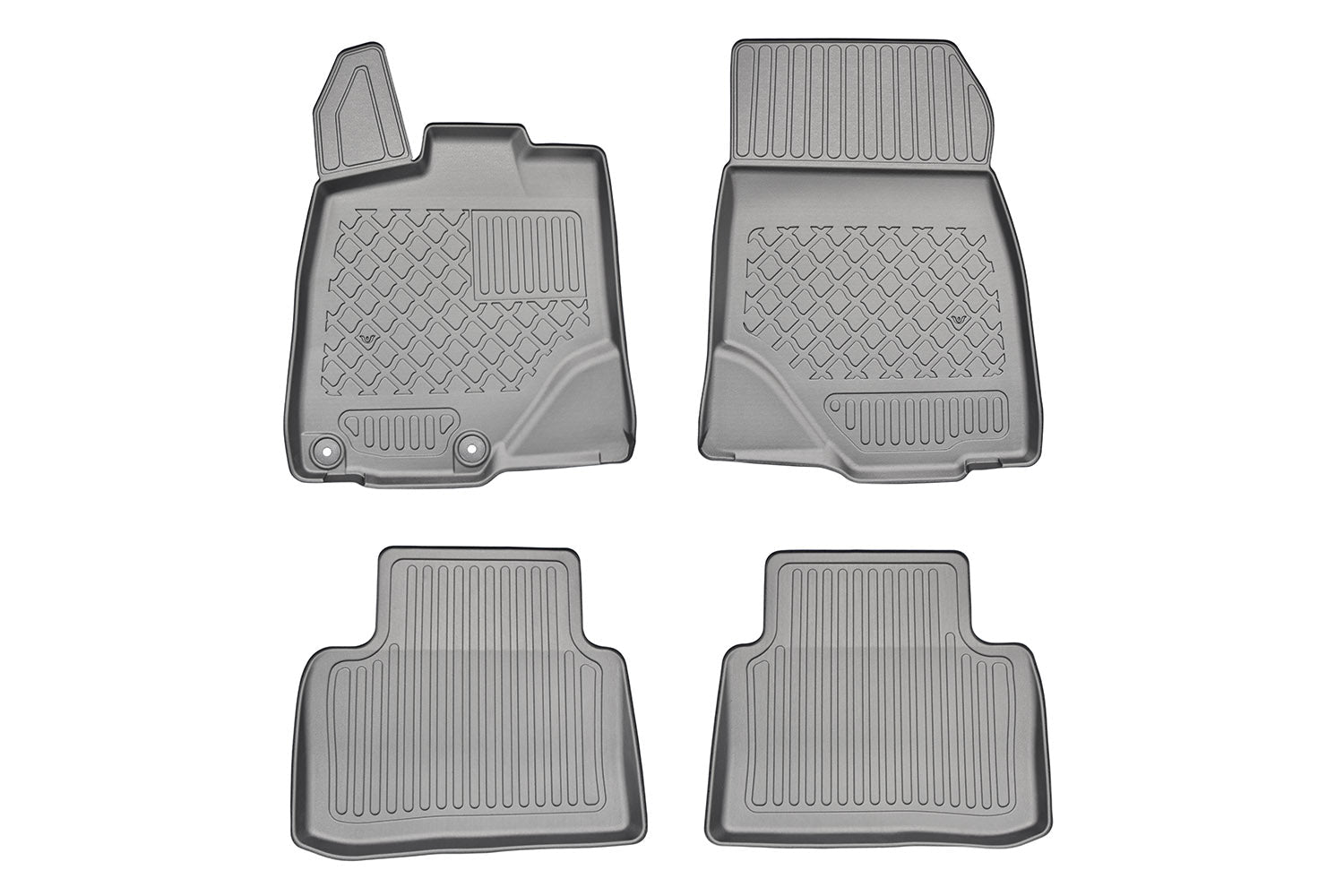 Covorase auto tip tavita Opel Grandland II Hybrid (MHEV) fabricatie 10.2024 - prezent, caroserie suv, nu corespunde pentru electric, al 3-lea rand exclus #1 - Auto Alorria