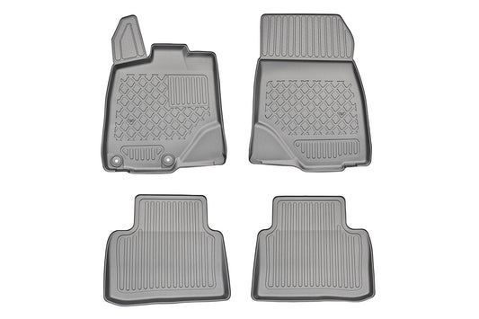 Covorase auto tip tavita Peugeot 5008 III Hybrid (MHEV) fabricatie 10.2024 - prezent, caroserie suv, nu corespunde pentru electric, al 3-lea rand exclus #1 - Auto Alorria