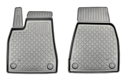 Covorase auto tip tavita Tesla Model X, an fabricatie 10.2016 - 12.2020, caroserie suv 6-7 locuri, covorase fata | 653861