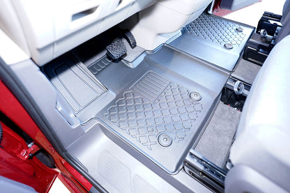 Covorase auto tip tavita Volkswagen T7 Multivan eHybrid PHEV, an fabricatie 10.2021 - prezent, caroserie van ampatament lung, covorase fata | 653893