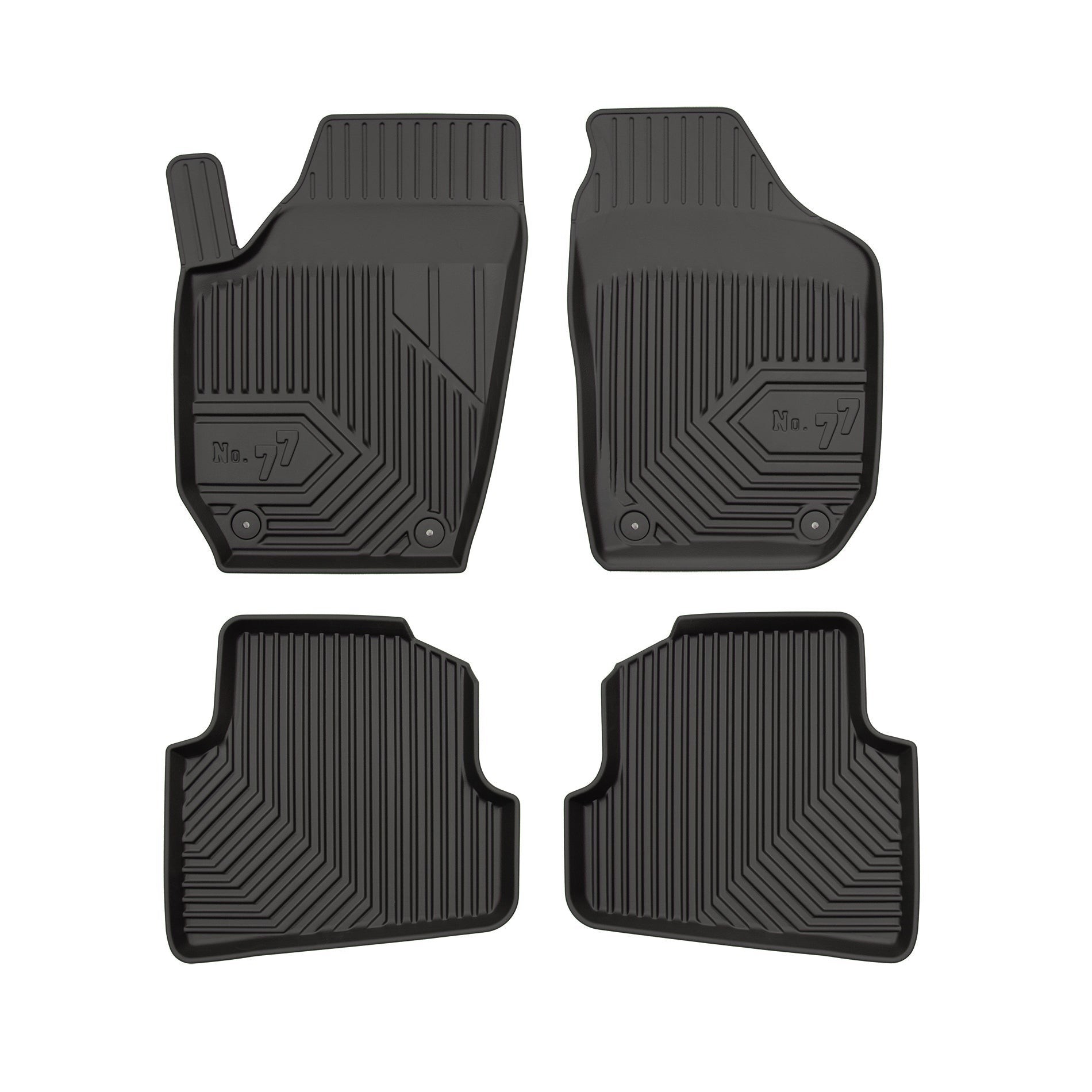 Covorase auto tip tavita Skoda Fabia II fabricatie 03.2007 - 10.2014, caroserie hatchback #1 - 1
